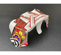 Motorcycle for 07Nakano 25Shogun HAGA Tsubasa KIYONARI Rear Spoiler Trim Spoiler Accessories for RX7X RX-7X RX7V GP5 Hayden NAKAGAMI Color (GP3, S(55-56CM))