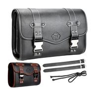 Motorcycle Fork Bag - Universal Saddle Bag, Handlebar Storage Pouch, Front Fork Mount Gear Organizer, Compact UtilityBag, Riding Accessory Storage Case, Motorbike Travel Equipment Holder | Motorcycle