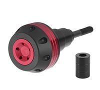 Motorcycle Frame Slider CNC Drop Anti Throw Bar Universal Fit Aluminium Alloy Plastique 165 mm pour la course Modification de conduite rapide (E (rouge))