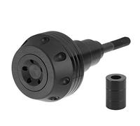Motorcycle Frame Slider CNC Drop Anti Throw Bar Universal Fit Aluminium Alloy Plastique 165 mm pour la course Modification de conduite rapide (A (noir))