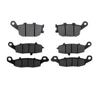 Motorcycle Front et Rear Brake Pads Compatible avec SV650 DL650 1000 DL1000 SV400 2002-2014 Modèles