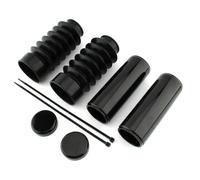 Motorcycle Front Fork Boot Slider Shock Leg Cover Absorber Rubber Tube Cap Compatible avec Sportster X48 Forty Eight XL1200X 2016-2022 Modèles