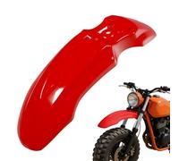 Motorcycle Front Mudguard Wheel Protection Body Frame Accessory | Electric Bike Dirt Bike Splash Guard for Outdoor Use Rain Gravel Roady installation with a simple bolt-on assemby, élimine Conditions