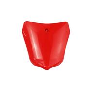 Motorcycle Front Number Plate Poste pour TTR50 Compatible avec Les modèles de Motocross sur la Route de Pit Dirt Off Road(Red)