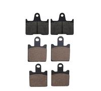 Motorcycle Front & Rear Brake Pads Compatible avec Concours 14 ZG1400 ZZR1400 GTR1400 ZX1400 (2006-2014 Modèles)