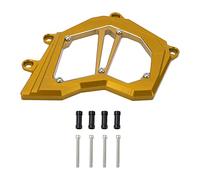 Motorcycle Front Sprocket Cover Chain Guard Protector Premium Quality Aluminum Alloy Replacement for ZX10R 2011 to 2017 Color Protects Chain from Sand Stone Impact and Rain (Gold)
