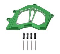 Motorcycle Front Sprocket Cover Chain Guard Protector Premium Quality Aluminum Alloy Replacement for ZX10R 2011 to 2017 Color Protects Chain from Sand Stone Impact and Rain (Green)