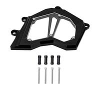 Motorcycle Front Sprocket Cover Chain Guard Protector Premium Quality Aluminum Alloy Replacement for ZX10R 2011 to 2017 Color Protects Chain from Sand Stone Impact and Rain (Black)