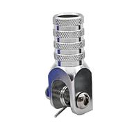 Motorcycle Gear Shift Lever Pedal Tip Compatible avec SX SXF excf XC xcf xcw xcfw 250 300 350 450 520 530 105 625 990 TC Te 2017 Modèles(Silver)