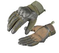 Motorcycle Gloves Full Finger Touchscreen,Wear Resistant Gloves,Hard Knuckle,for Outdoor Sports Riding Road Racing Mountaineering Climbing Motocross Racing Cycling,for Men And Women (Green, M)