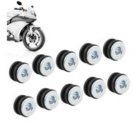 Motorcycle Grommets, 0.73x0.73x0.41 Inch Buffer Washer Spacer Kit, Side Panel Fairing Replacement Accessories, Versatile Windshield Mounting Components for Motorbike Maintenance
