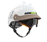 Motorcycle Half Helmet - Sun Visor Cycling Gear Quick Release Buckle for Riders, Protective Headwear with Lightweight Shell, Helmet for Men Women ATV Cruiser Scooter Bicycle Mountain 21.65 inches