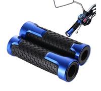 Motorcycle Hand Grips - 2 Pieces Non Slip Motocross Handlebar Accessories, Tapered Comfort Grip for Long Distance Touring City Riding and Racing Events, Anti Vibration Design for Hot Weather Use