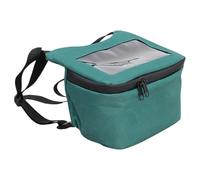 Motorcycle Handlebar Bag - Waterproof Front Pouch for Motorbike Scooter Riding | Touchscreen Window Storage Case with Secure Zipper Closure, Compact Organizer for Phone Key Wallet Commuting Travel