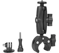 Motorcycle Handlebar Clamp Mount for Insta360 One X2, X, One R, GO 2, GoPro Hero, Super Clamp Mount Adapter Accessories