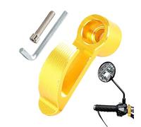 Motorcycle Handlebar Hook, Aluminum Alloy Holder, Motorcycle Helmet Hook with Sturdy Design, Storage Accessory, Riding Gear with Easy Use, Portable for Commuting Outdoor Highway and Adventure Touring