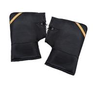 Motorcycle Handlebar Muffs Motorcycle Handlebar Cover Winter Cycling Gloves With Reflective Strip Waterproof Windproof Muffs For Snowmobile Motorcycles Scooter Mountain Long Distance Riding Commuting