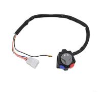 Motorcycle Handlebar Switch Assy Headlight Kill Gas Gas 250 | Controls headlight and ignition, ABS build, direct fit for Gas Gas 250, black red design