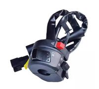 Motorcycle Handlebar Switch Compatible avec GW250 Inazuma 250 Modèles, Headlight Light Turn Horn Start Kill Button Assembly(Left Side)
