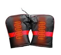 Motorcycle Handlebar - Waterproof Windproof Thermal Mitts, Warm Winter Protection, Use for Motorbike Snowmobile and Bike Riders, Hand Covers for Men Women, Handlebar Riding Gear, 14.17x10.63x2.36 Inch