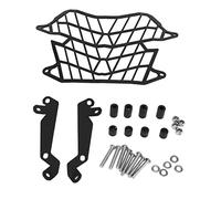 Motorcycle Headlight Grille en Carbone Acier Noir Couvercle de Protection de la Lampe Noire Tenere700 2019+