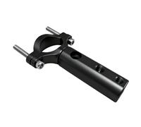 Motorcycle Headlight Mount - 9.5x5.6x2.5cm Aluminum Alloy Extension Stand, Mirror Base Bracket | Secure Light Holding Structure With Stable Support, Enhanced Visibility Solution For Scooter Commuting