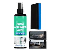 Motorcycle Helmet Anti Fog - 100ml Lens Cleaner Spray | Portable Helmet Cleaner For Instant Fog Removal | For Goggles, Football, Sports, Rainy Weather, Water Protection, Riders, Cyclists, Commuters, O