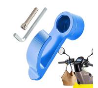 Motorcycle Helmet Handlebar Hook, Aluminum Alloy Storage Hanger, Motorcycle Helmet Hook Holder, for Daily Commuting Outdoor Highway Adventure Riding Long Distance Touring