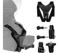 Motorcycle Helmet Mount Holder Mount Clip Compatible With Gopro Dji Osmo Action3/4/5pro Insta360 X4 X3 X2 One Insta360 Ace Pro/Ace Pro 2 Go3/Go3 S-Marque Générale