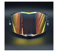 Motorcycle Helmet Visor Transparent Chrome Red Extra Shield for LS2 for Thunder for LS2 for FF805,Pratique