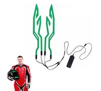 Motorcycle Helmets Light, 380x35 mm Helmet Light Strip LED, with 3 Modes | Night Riding Signal Helmet,Lights Sticker for Motorcycle, Bike Helmets Accessories