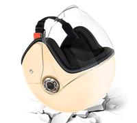 Motorcycle Helmets - Open Face Style, Airflow Comfort Headgear, Lightweight Protective Riding Equipment Visor Included Scooter Moped Street Cruiser Travel Commuting Outdoor Adventure Sport Bike Use