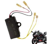 Motorcycle Horn Relay, 12 Volt Car Relay, Heavy Duty Automotive Replacement Accessory, Electrical Power Supply for Circuit Control, Fog Light, Starter System, Trucks, Motorcycles, Lawnmowers, Black