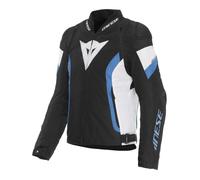 Motorcycle Jacket Fabric Man Dainese Avro 5 Black/Blue/White