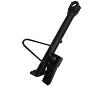 Motorcycle Kickstand Side Stand Foot Bracket Ensemble avec Boulon à Ressort Fits CBT125 CBT150 125cc 150cc Compatible avec Divers modèles de vélos(Single stents)