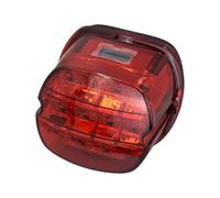Motorcycle LED BrakeTail Light License Plate Rear Lamp Taillight 12V for Harley Dyna for Touring Glide for Sportster XL1200 883,Conduite sécuritaire