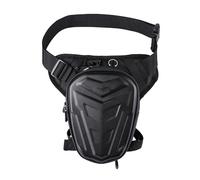 Motorcycle Leg Bag, Thigh Pouch Leg Strap, 3.7x9.8 inches Shell Waterproof, Large Capacity Riding, Secure Waist Thigh Pack for Cycling Hiking, Camping Fishing, Travel Outdoor Gear