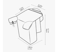 Motorcycle Leg Shield - Cotton PU Winter Cover, Scooter Commoter Wind Barrier, Plush Protective Accessory, Full Body Comfort, Gloves Set | durabl Gear for Riding Trips Daily Safety Adventure