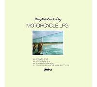 Motorcycle.Lpg-Vinyle Bleu