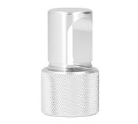 Motorcycle Luggage Bracket Buckle Clip, Replacement for Vespa GTS Sprint Primavera LX, CNC Aluminum Tie Down Clamp, Heavy Duty Cargo Carrier Holder for Motorcycle Tail Bag Seat Rea ((Silver))