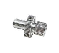 Motorcycle M10 Clutch Lever Adjuster Bolt Lock Nut For Sport Bike(Silver)