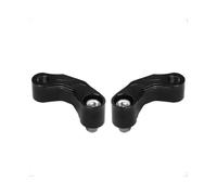 Motorcycle Mirror Extensions Milled for Motorcycle Mirrors, Bracket To Raise The Mirror Black