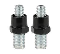 Motorcycle Mirror Mount Adapter Double Head Iron Bracket