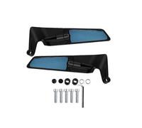 Motorcycle Mirrors Adjustable Rotating Rearview Mirror for Z650 Z900 2021-2023 Fixed Wind Wing Side Mirror