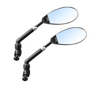 Motorcycle Mirrors - PA, PP, Aluminum Alloy Bike Mirror, Wide-angle Vision | Quick Install Bicycle Mirror,Motorbike Mirrors For Bike, Scooter, Cyclists, Road Riding
