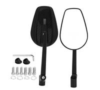 Motorcycle Mroigne de vue arrière claire grand angle avec M8 M10 Remplacement pour Cruiser Chopper Boulevard M109R Volusia VL800 B King GSF1250 GSF600 Gladius SFV650 Verre haute