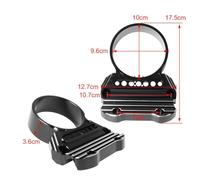 Motorcycle Odomètre Support Couvercle de relocalisation du Compteur de Vitesse Convient Sportster Iron XL 883 1200 Compatible avec des modèles similaires(C)