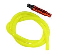 Motorcycle Oil Pipe - 28.78 Inches Replacement Line for Pressure Balance, Maintenance with Engine Protection, Flexible Hose for Motorbike Modification and Outdoor Riding Use
