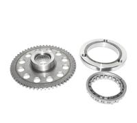 Motorcycle One Way Starter Clutch Gear Assembly Kit Compatible avec DF200 1996-1999 et VANVAN 200 Modèles 2001-2017