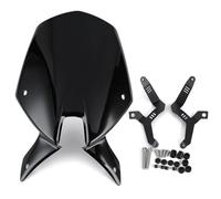 Motorcycle Pare-Brise Déflecteur De Vent pour Ducati Monster 937 M937 Monster 950 M950 2021 2022 Shield ÉLIGNE Protection Contre Les Chutes(Noir)